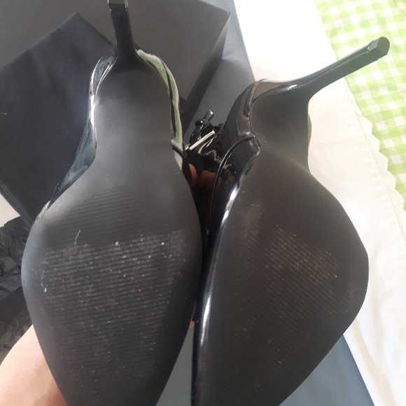 Danielle Guizio patent lace-up ankle boots - Picture 4 of 6